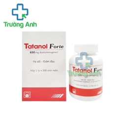 Tatanol Forte 650mg Pymepharco (200 viên) - Thuốc giảm đau, hạ sốt